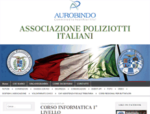 Tablet Screenshot of polizia.org